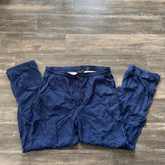 Vintage Christian Dior windbreaker pants navy blue L - Picture 5 of 5
